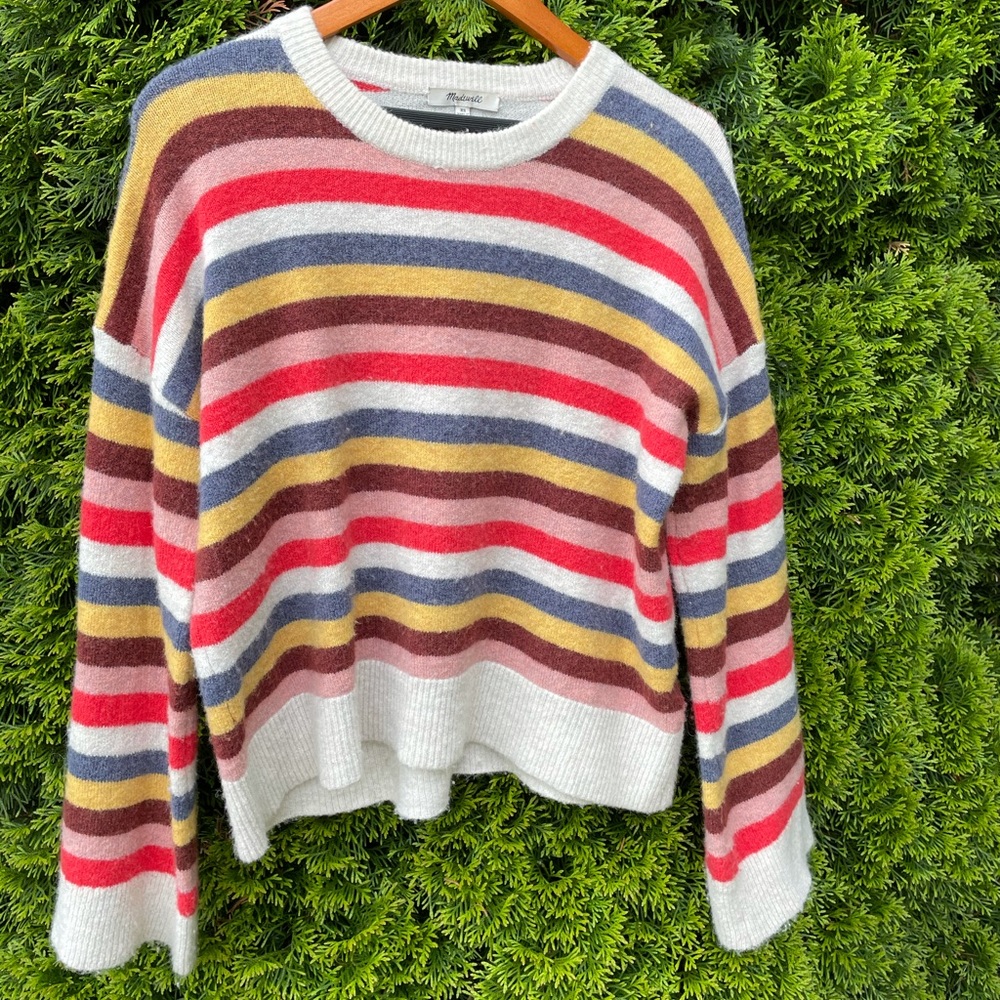 Madewell striped sweater.